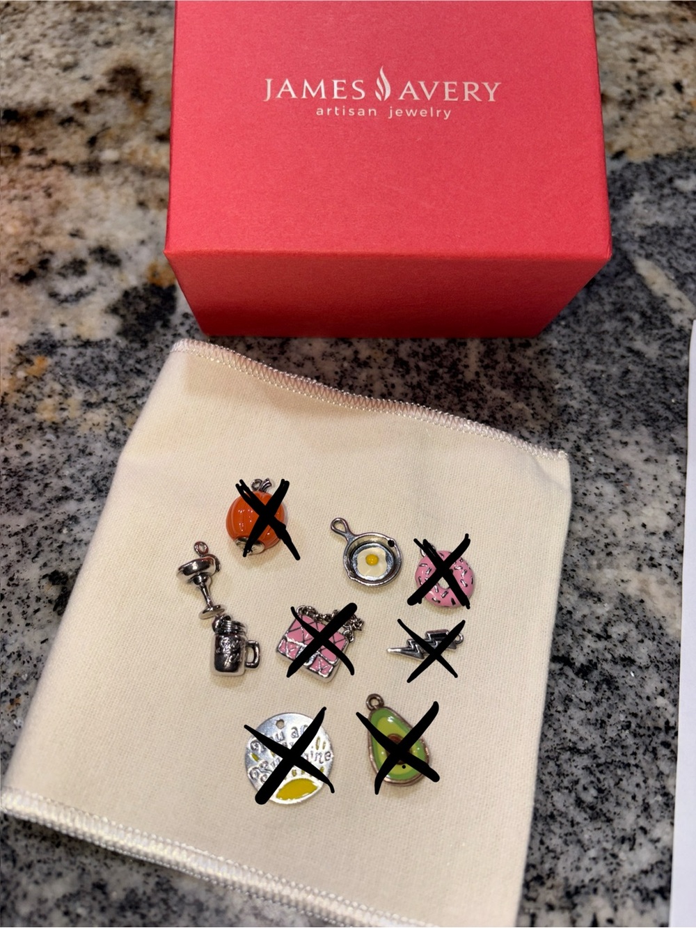 James Avery Charms